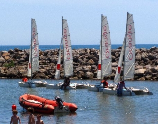  A frota de catamarãs